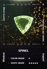 Spinel digital mineral card